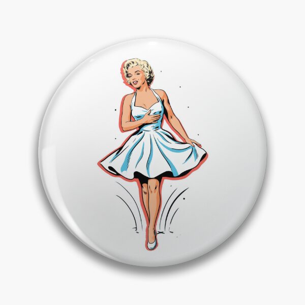Item preview, Marilyn Monroe Retro Pop Art Print designed and sold by Nurzhik.