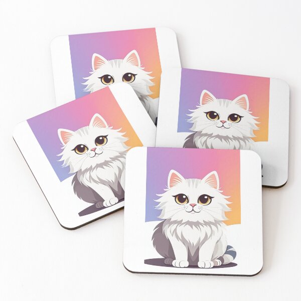 Item preview, Art - Stylized Kawaii Cat, Aesthetic of Mobile Video Games designed and sold by DoodyPets.
