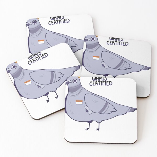 Item preview, WHMIS Pigeon animal designed and sold by averyhoffmanArt.