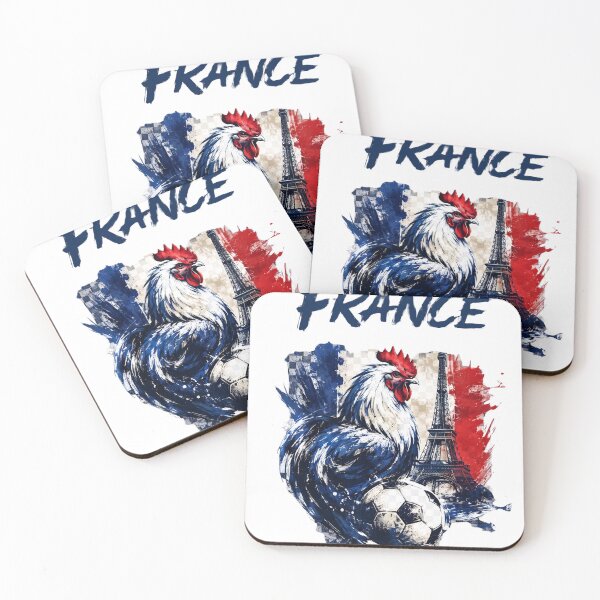 Item preview, France Football Legacy – Rooster Power French Soccer Fan Design designed and sold by SzymonC000zyArt.