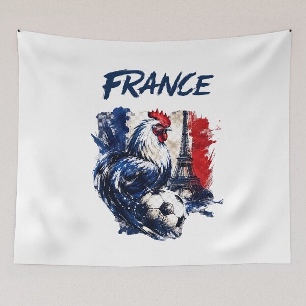 Item preview, France Football Legacy – Rooster Power French Soccer Fan Design designed and sold by SzymonC000zyArt.