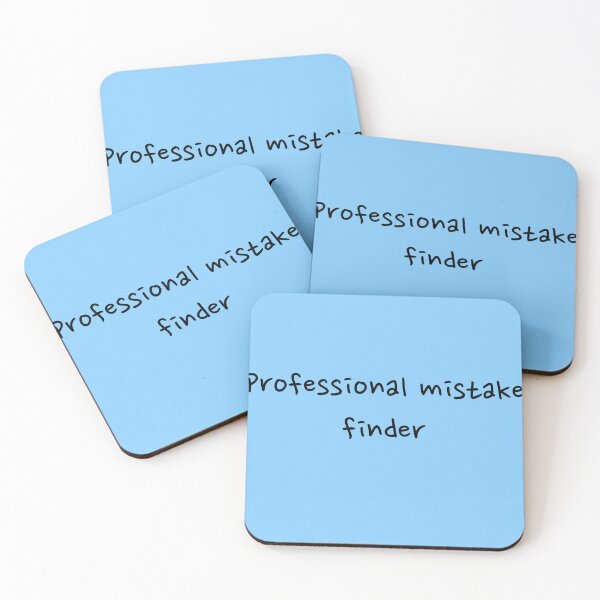 Item preview, Professional mistake finder designed and sold by Quote Chaos.