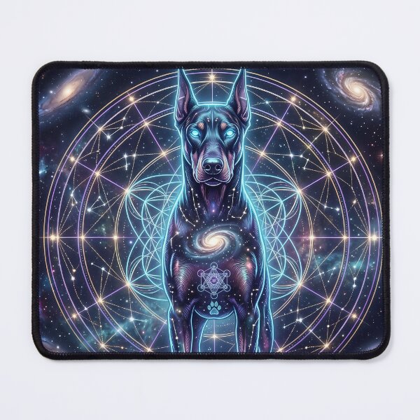 Item preview, Cosmic Doberman – Doberman Pinscher Zodiac Sign designed and sold by Pfotenfaden.