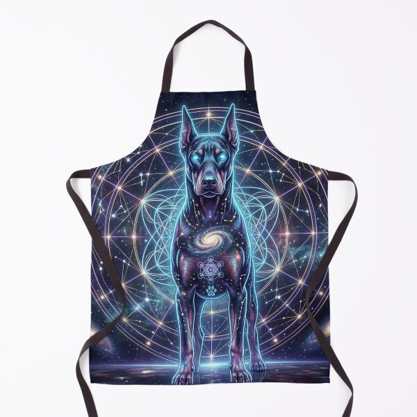 Item preview, Cosmic Doberman – Doberman Pinscher Zodiac Sign designed and sold by Pfotenfaden.