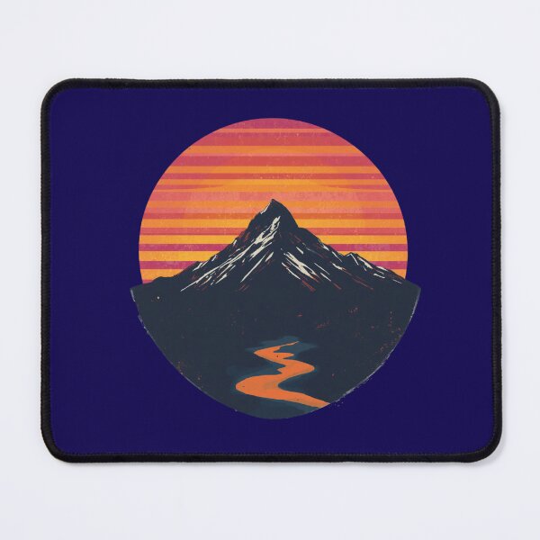 Item preview, Retro Sunset Mountain Adventure designed and sold by Larams Studio.