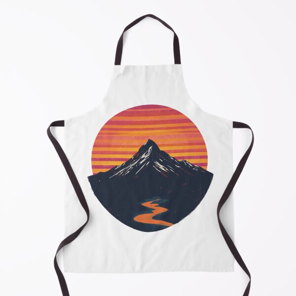 Item preview, Retro Sunset Mountain Adventure designed and sold by Larams Studio.