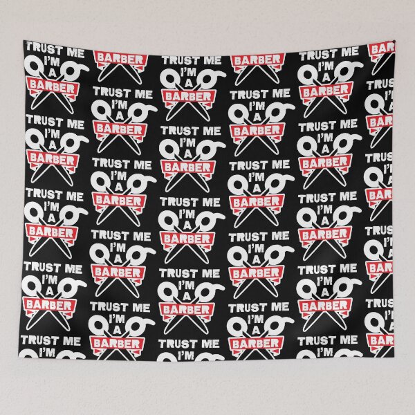 Item preview, Trust Me i'm a Barber! designed and sold by ThatMerchStore.