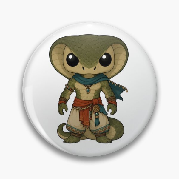 Item preview, Serpent-Man Mythology Mascot Design designed and sold by The Dark Files.