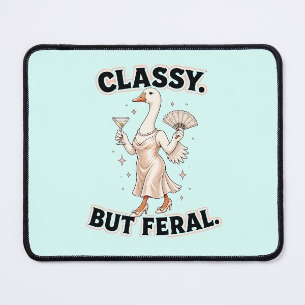 Item preview, Funny Glamorous Goose drinking cocktail  designed and sold by Gentlestate.