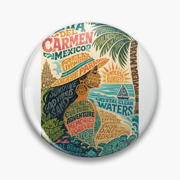 Item preview, Playa del Carmen Quintana Roo Caribbean Coast Mexico Beach Destination designed and sold by Aryabek.