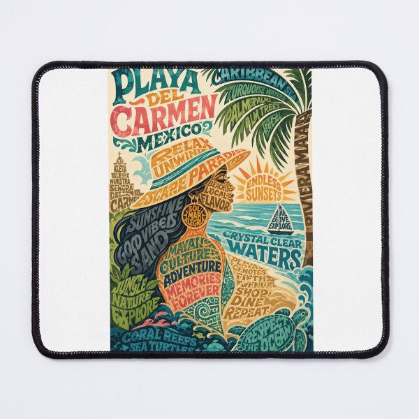 Item preview, Playa del Carmen Quintana Roo Caribbean Coast Mexico Beach Destination designed and sold by Aryabek.