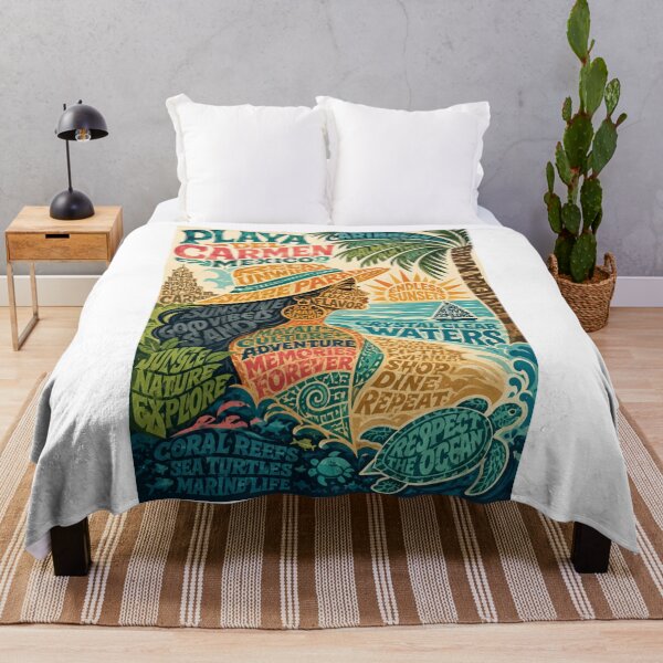Item preview, Playa del Carmen Quintana Roo Caribbean Coast Mexico Beach Destination designed and sold by Aryabek.