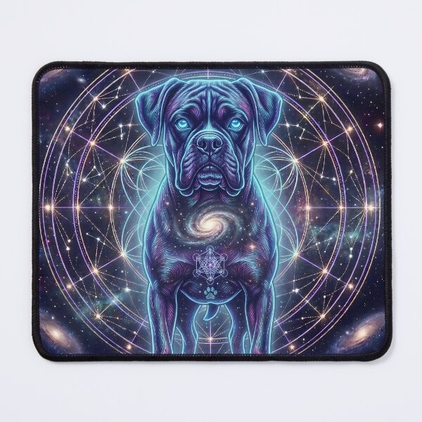Item preview, Cosmic Boxer Dog – German Boxer Zodiac Sign designed and sold by Pfotenfaden.