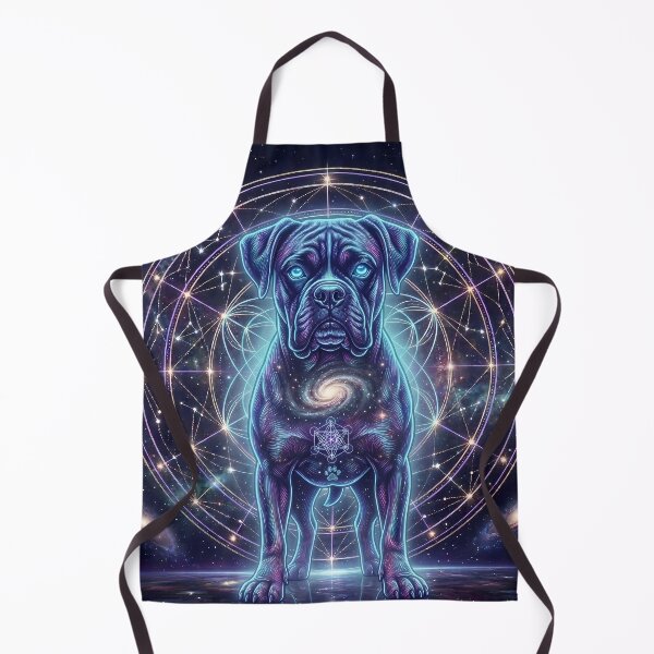 Item preview, Cosmic Boxer Dog – German Boxer Zodiac Sign designed and sold by Pfotenfaden.