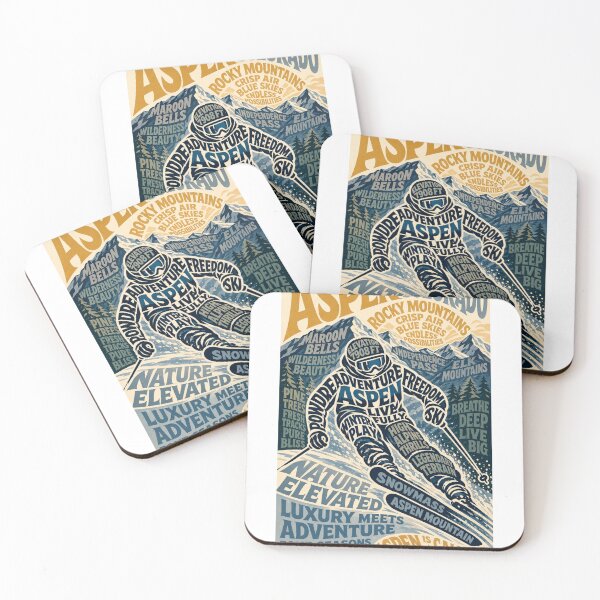 Item preview, Aspen Colorado Rocky Mountains Snowmass Ski Destination designed and sold by Aryabek.