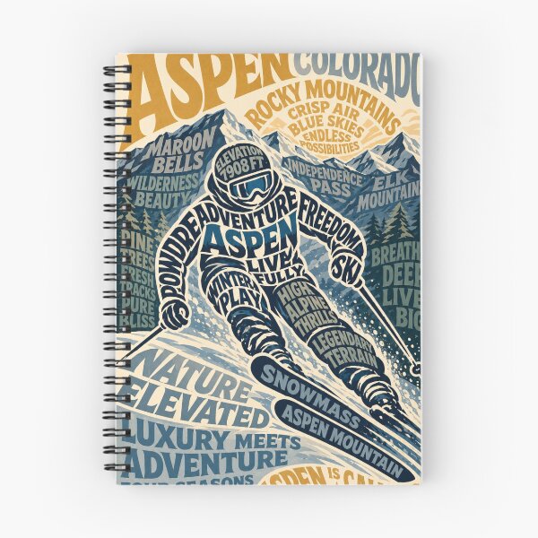 Item preview, Aspen Colorado Rocky Mountains Snowmass Ski Destination designed and sold by Aryabek.
