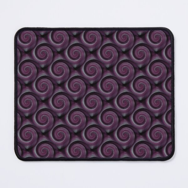 Item preview, Retro Spiral Swirl Pattern in Mauve designed and sold by Artistestella.