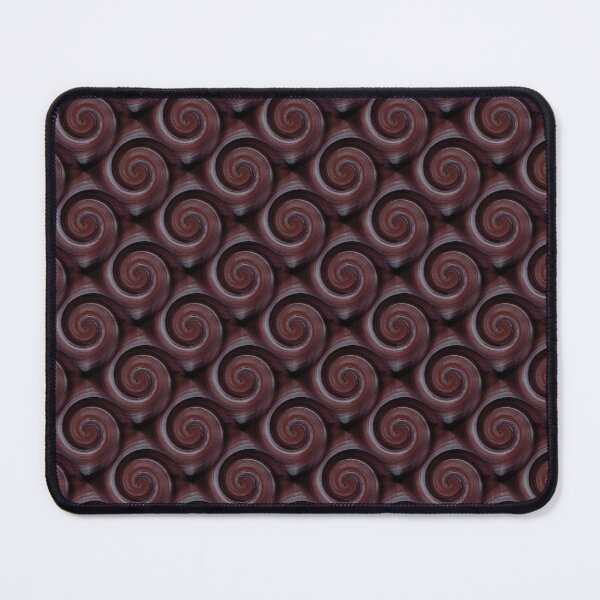 Item preview, Retro Spiral Swirl Pattern in Red designed and sold by Artistestella.