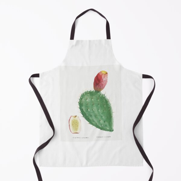 Item preview, Opuntia Cochenillifera Cactus Vintage Botanical Illustration designed and sold by TheRetroArtRoom.