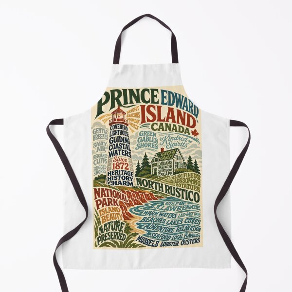 Item preview, Prince Edward Island Canada Green Gables and Covehead Lighthouse designed and sold by Aryabek.