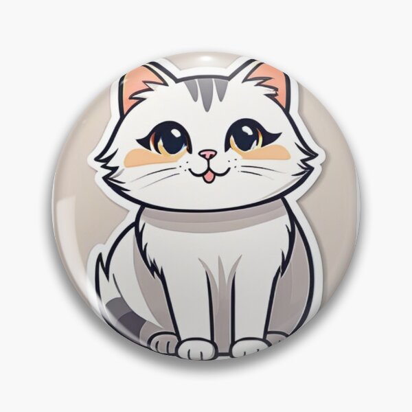 Item preview, Art - Stylized Kawaii Cat, Manga Aesthetics and Stationery designed and sold by DoodyPets.