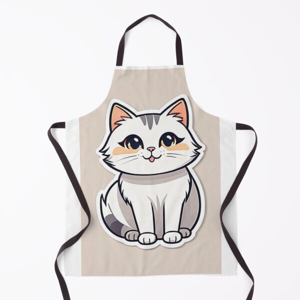 Item preview, Art - Stylized Kawaii Cat, Manga Aesthetics and Stationery designed and sold by DoodyPets.