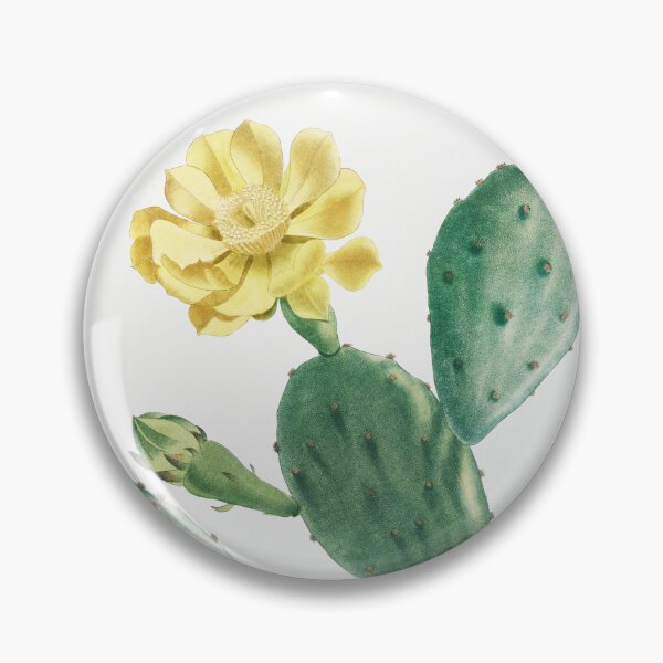 Item preview, Prickly Pear Cactus Vintage Botanical Illustration designed and sold by TheRetroArtRoom.
