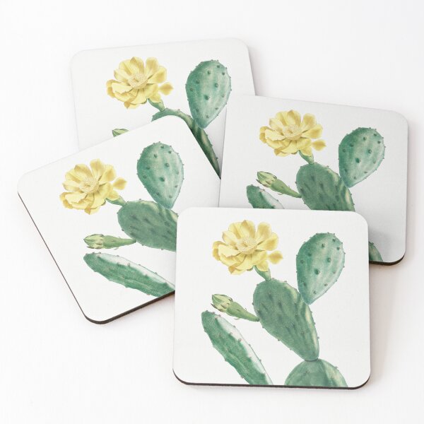 Item preview, Prickly Pear Cactus Vintage Botanical Illustration designed and sold by TheRetroArtRoom.