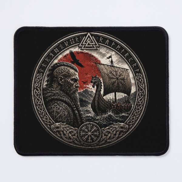 Item preview, Viking Warrior and Longship designed and sold by Thor-stone.