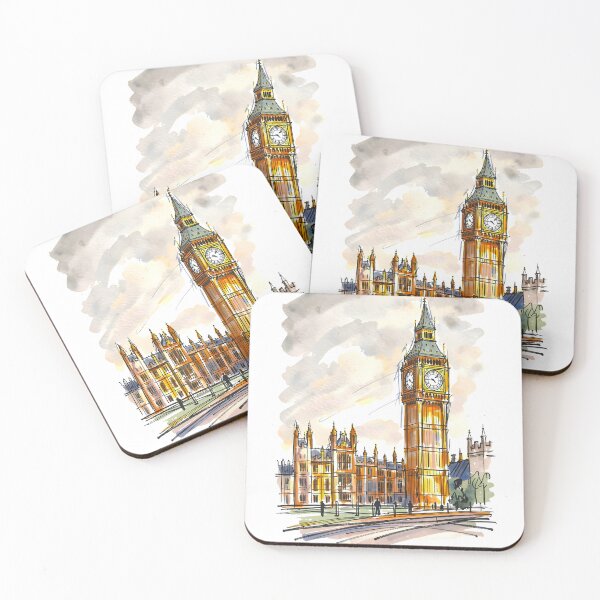 Item preview, London Tower Big Ben designed and sold by Erlin Rudho.