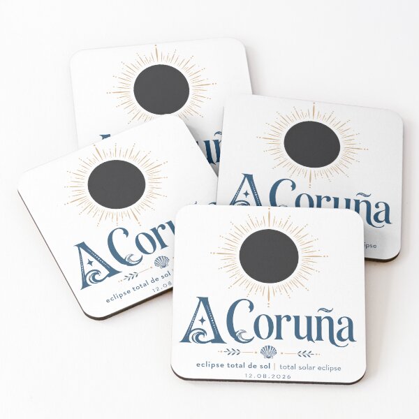 Item preview, Total Solar Eclipse 2026 A Coruna Spain designed and sold by Beyond Destinations.