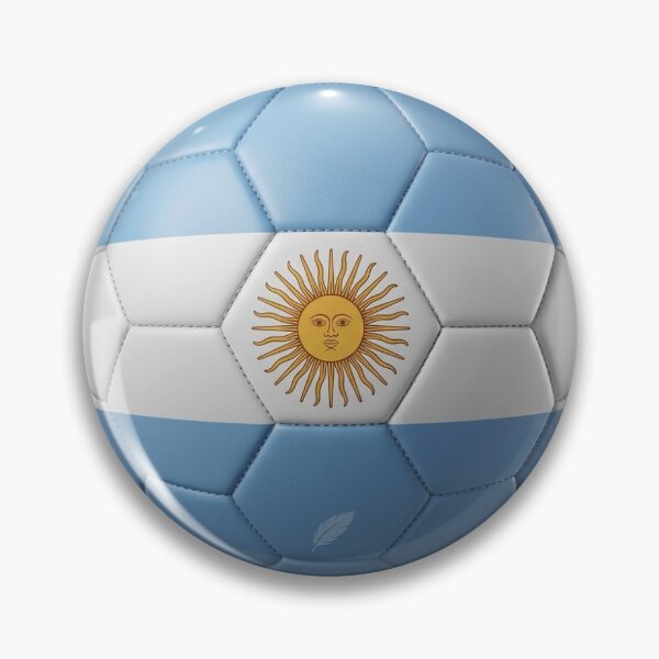 Item preview, Argentina Flag Soccer Ball Fan  designed and sold by Trionda_Shop.