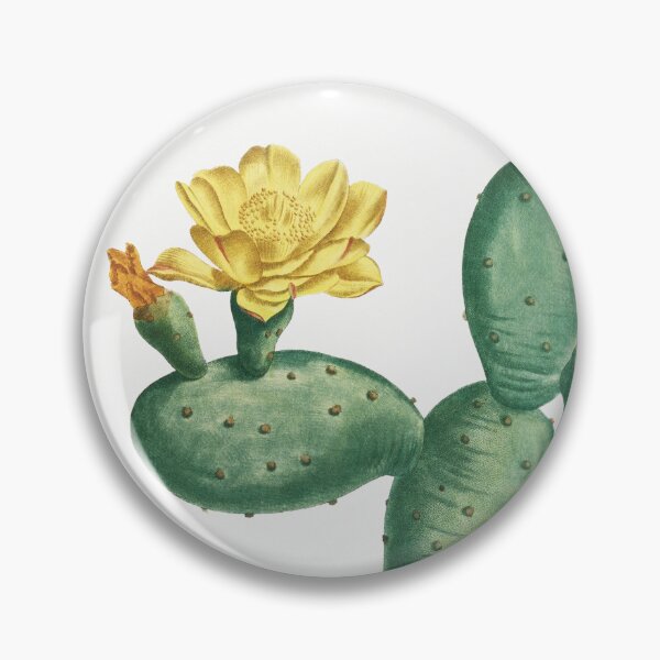 Item preview, Prickly Pear Cactus Vintage Botanical Illustration designed and sold by TheRetroArtRoom.