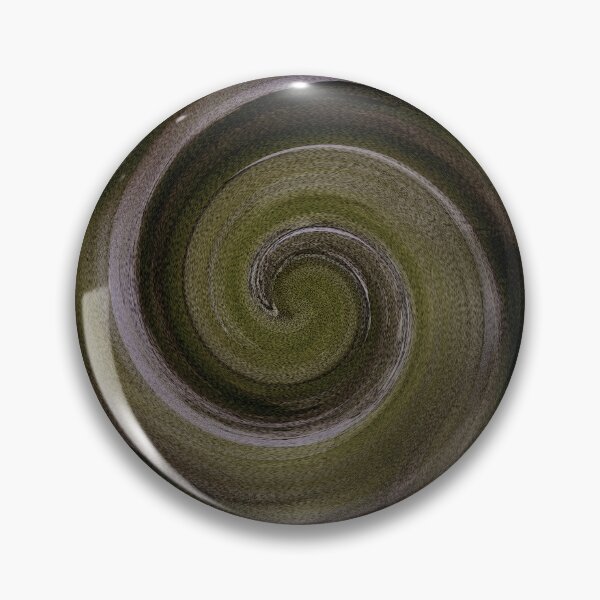 Item preview, Retro Spiral Swirl Pattern in Green designed and sold by Artistestella.