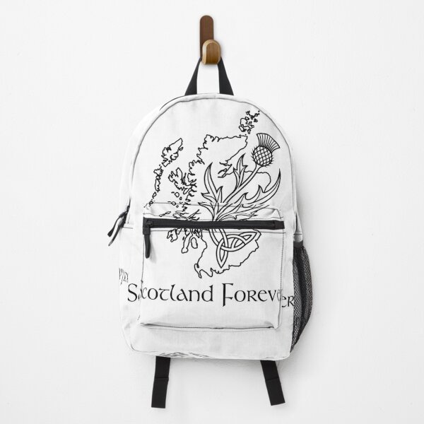 Item preview, Scotland Forever Thistle Map Celtic Line Art designed and sold by newjoseph.