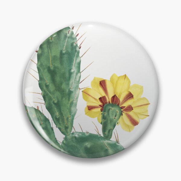 Item preview, Prickly Pear Cactus Vintage Botanical Illustration designed and sold by TheRetroArtRoom.