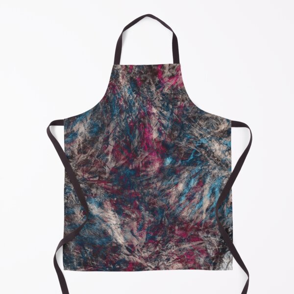 Item preview, Crimson and Blue Crystalline Dark Abstract Texture designed and sold by ElkCreekWitch.