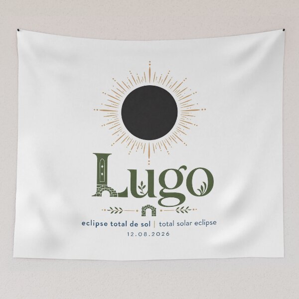 Item preview, Total Solar Eclipse 2026 Lugo Spain designed and sold by Beyond Destinations.