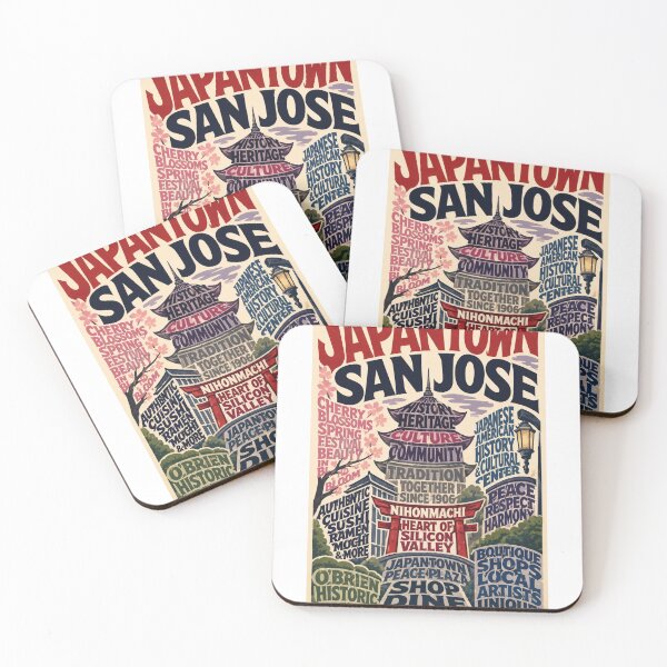 Item preview, Historic Japantown San Jose California Nihonmachi Cultural District and Japanese American Heritage designed and sold by Aryabek.