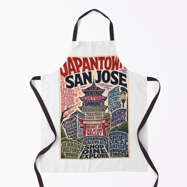 Item preview, Historic Japantown San Jose California Nihonmachi Cultural District and Japanese American Heritage designed and sold by Aryabek.