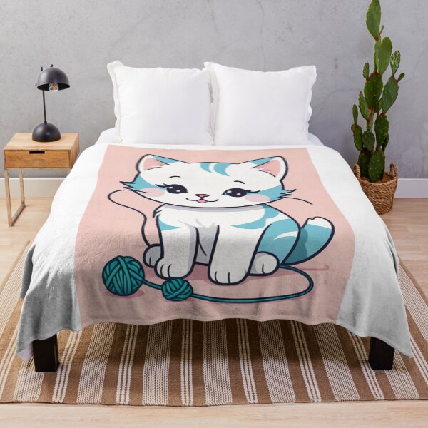 Item preview, Art - Stylized Kitten, Childlike and Kawaii Illustration designed and sold by DoodyPets.