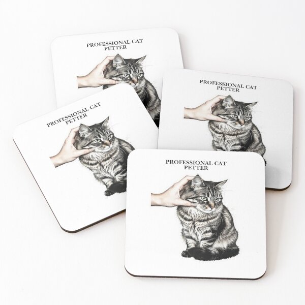 Item preview, Professional Cat Petter Funny Job Title designed and sold by SKSSTYLe.