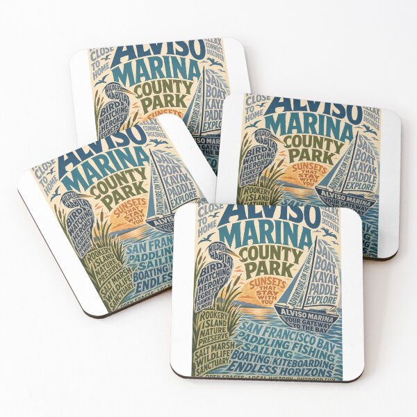Item preview, Alviso Marina County Park San Francisco Bay Wetlands and Santa Clara County Nature Preserve designed and sold by Aryabek.