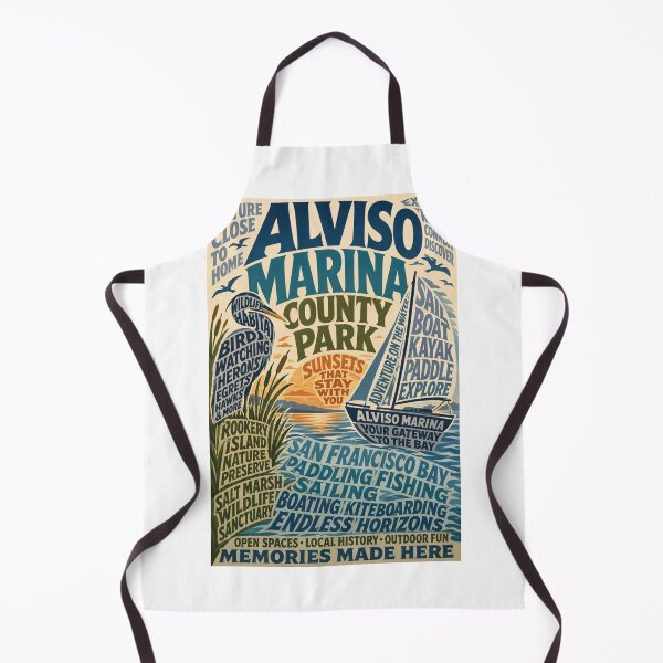 Item preview, Alviso Marina County Park San Francisco Bay Wetlands and Santa Clara County Nature Preserve designed and sold by Aryabek.