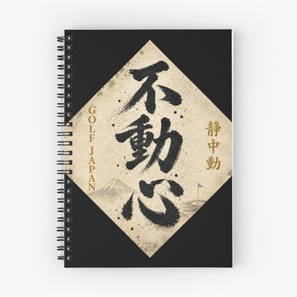 Item preview, Fudoshin Golf Japan Unbreakable Mind Japanese Vintage Golf T-Shirt Art designed and sold by Locker39.