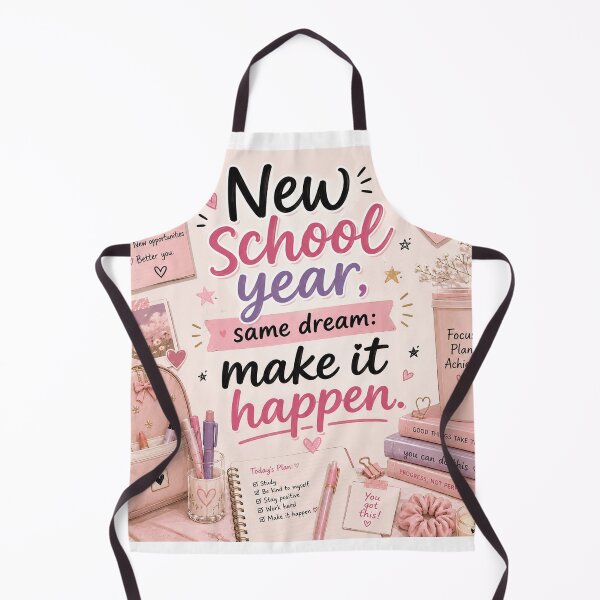 Item preview, New School Year Same Dream Make It Happen Motivational Back to School designed and sold by Artimax-Studio.