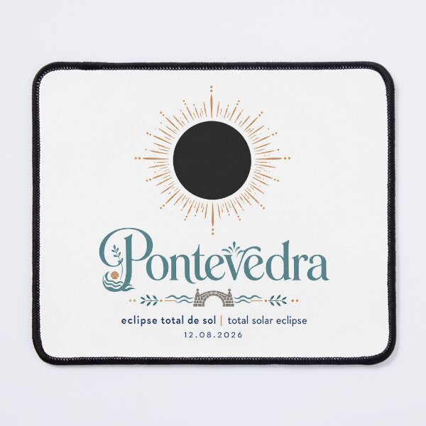 Item preview, Total Solar Eclipse 2026 Pontevedra Spain designed and sold by Beyond Destinations.
