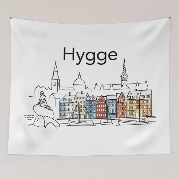Item preview, Hygge Copenhagen Denmark Nyhavn designed and sold by newjoseph.