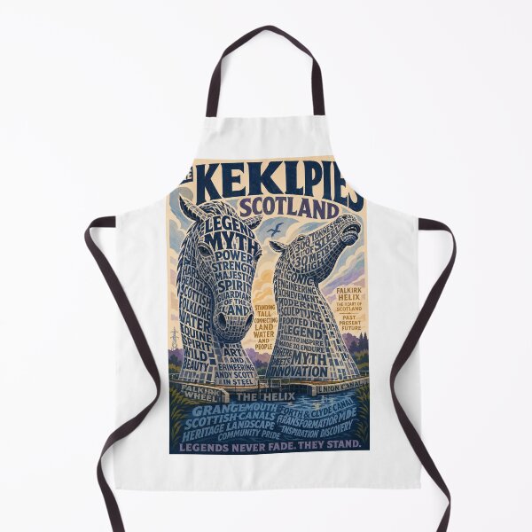 Item preview, The Kelpies Falkirk Scotland Helix Park Monument and Scottish Canals Landmark designed and sold by Aryabek.