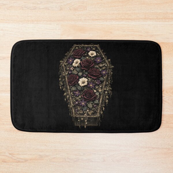 Item preview, Coffin Flowers Dark Cottagecore Gothic Botanical Witchy Fashion designed and sold by irfanshikh.